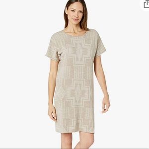 Pendleton Harding Dress in Taupe/ Sandshell